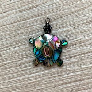 Turtle Abalone Pendant - New